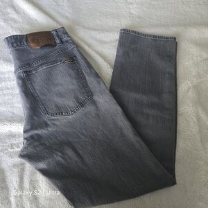 Volcom Men's Dark Gray Straight Jeans